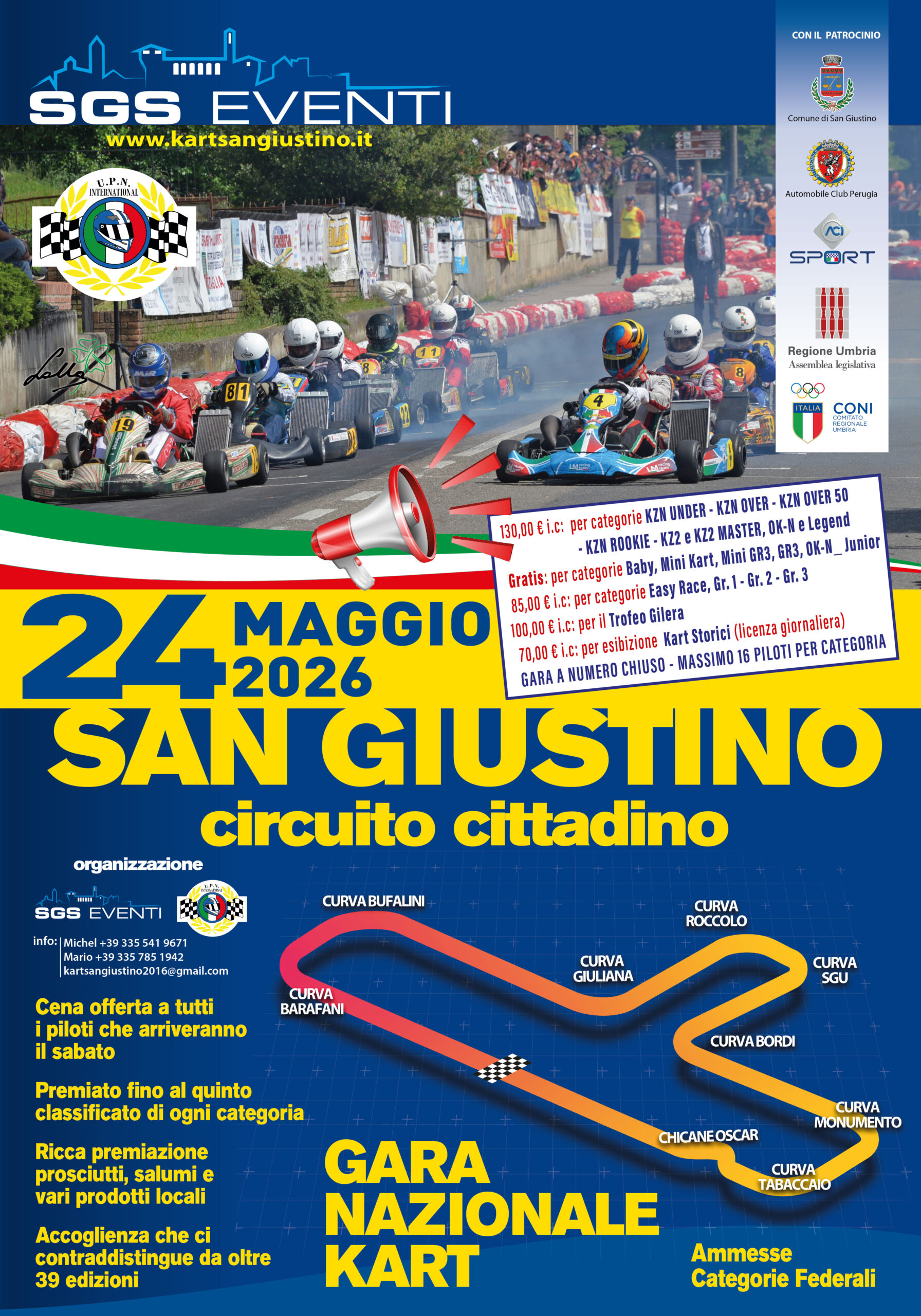Iscrizione online gara 2026 - Esibizione non competitiva